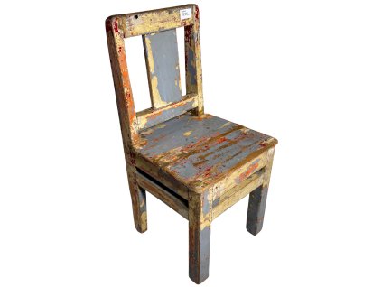 Židlička dětská 30x30x60 – <p>Indická dětská židlička s osobitou patinou a rustikálním kouzlem.</p> | GS Furniture