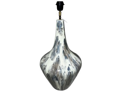 Designová skleněná lampa s unikátní kresbou. Vynikne jako solitérní kousek v každém interiéru.