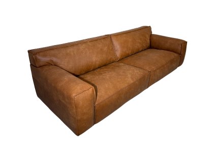 Luxusní sofa Chicago z prvotřídní italské kůže. Navrženo pro maximální pohodlí a styl, ručně vyrobeno v Holandsku.