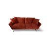 2234 1 sofa flow 2 5 velvet red