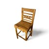 Barovka teak kytky 50x46x120