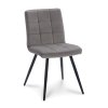 Židle Twiggi Stof Velvet Hcj Hcj-38 Grey Leg Black (Color Hcj-38 Grey)