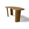 Stůl psací ovál teak Indonésie 160x60x75