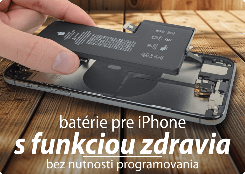 Batérie pre iPhone s funkciou zdravia, bez nutnosti programovania