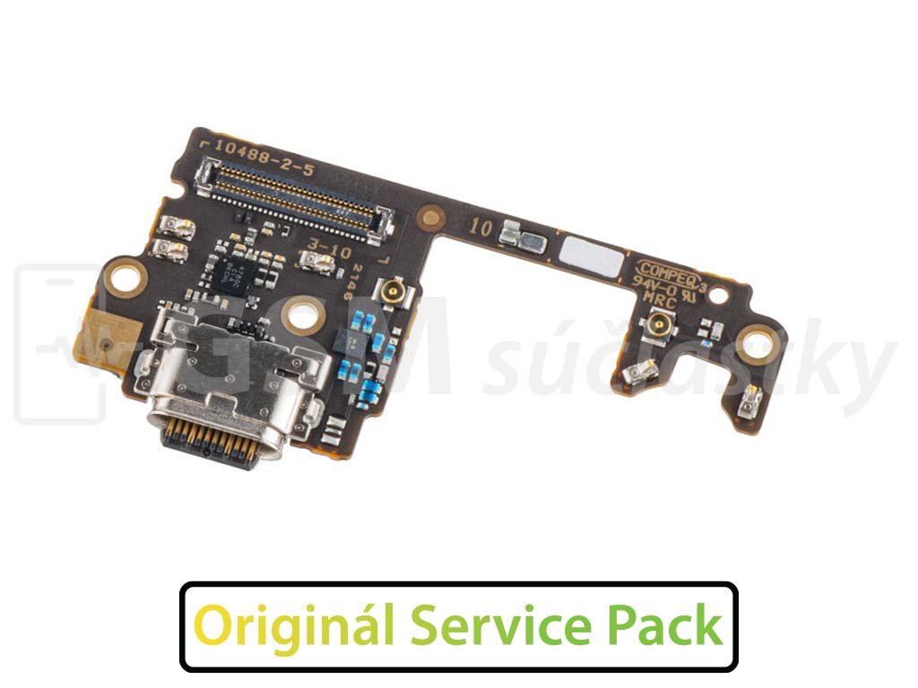 Doska nabíjania Motorola Edge 20 Pro nabíjací konektor, mikrofón Originál