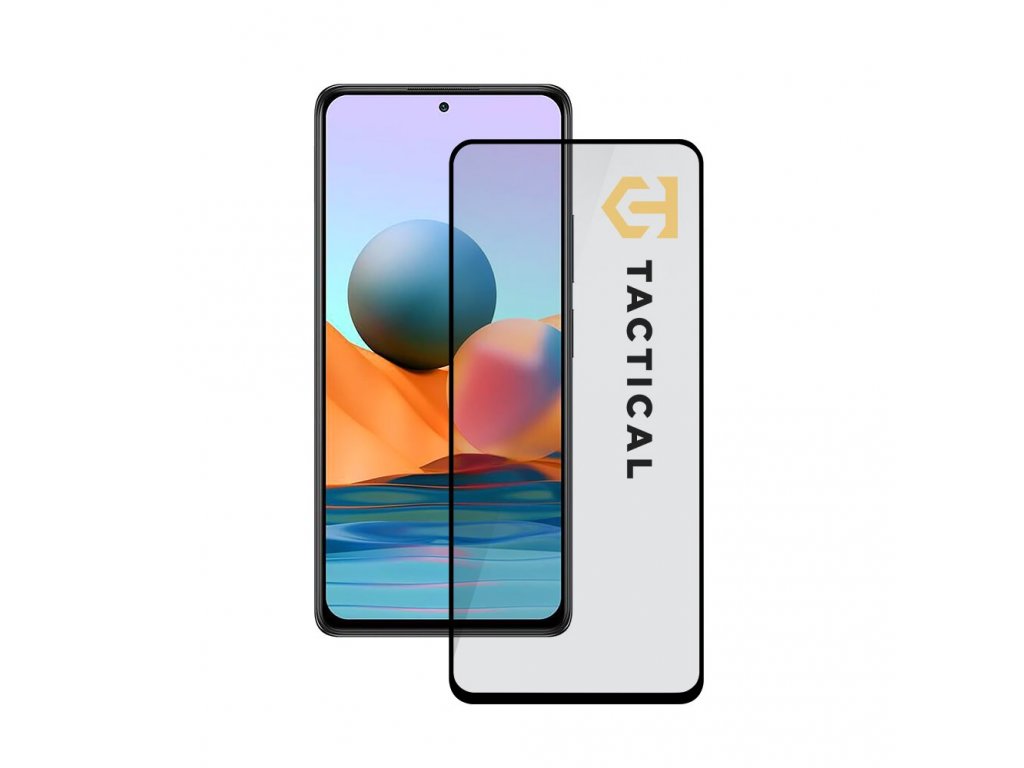 Ochranné 5D sklo na celý displej Xiaomi Redmi Note 10 Pro/10 Pro Max Black