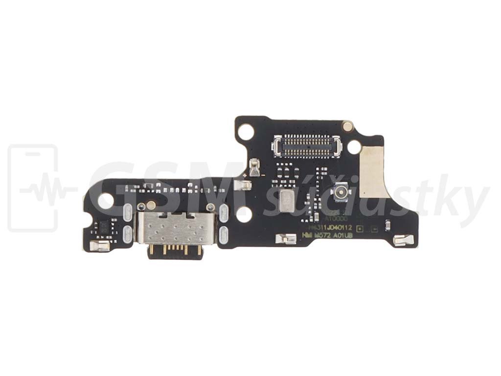 PCB Doska nabíjania Xiaomi Redmi 13C, Poco C65 nabíjací konektor, mikrofón