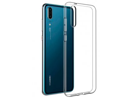 Puzdro priesvitné silikónové Huawei P20