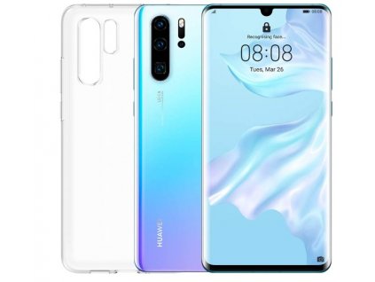 Priesvitné silikónové puzdro Huawei P30 Pro