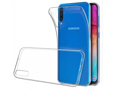 Priesvitné silikónové puzdro na mobil Samsung A505 Galaxy A50