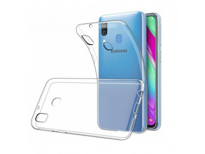 Priesvitné silikónové puzdro Samsung A405 Galaxy A40
