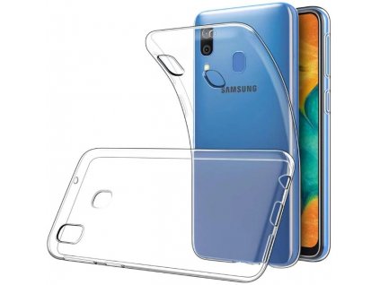 Priesvitné silikónové puzdro Samsung Galaxy A30,A20