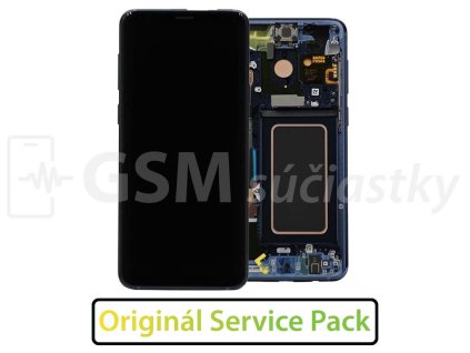 Samsung G965F Galaxy S9 Plus LCD displej + Dotykové sklo a Rám Originál