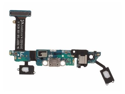 Flex kábel nabíjania Samsung Galaxy S6 G920F a mikrofón