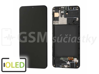 Samsung A307 Galaxy A30s LCD displej + Dotykové sklo a Rám OLED