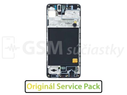 Samsung A515 Galaxy A51 LCD displej + Dotykové sklo a Rám Originál