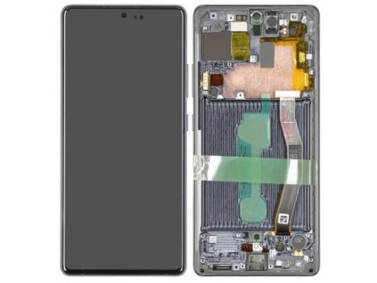 Samsung G770F Galaxy S10 Lite LCD displej + Dotykové sklo a Rám Originál