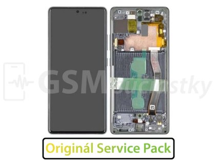 Samsung G770 Galaxy S10 Lite LCD displej + Dotykové sklo a Rám Originál