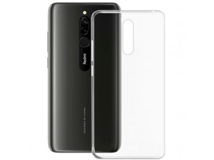 Priesvitné silikónové puzdro Xiaomi Redmi 8, Redmi 8A