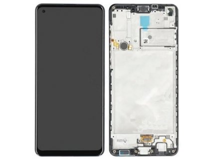 Samsung A217 Galaxy A21s LCD displej + Dotykové sklo a Rám Originál