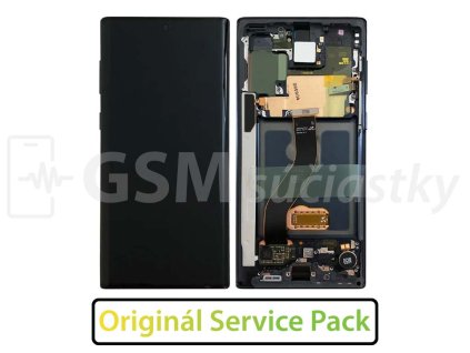 Samsung N970F Galaxy Note 10 LCD displej + Dotykové sklo a Rám Originál