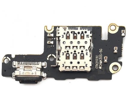 Doska nabíjania Xiaomi Mi 10T, Mi 10T Pro nabíjací konketor, mikrofón, SIM čitač