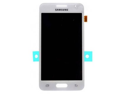 lcd displej Samsung G355 Galaxy Core 2 Dotykové sklo biele