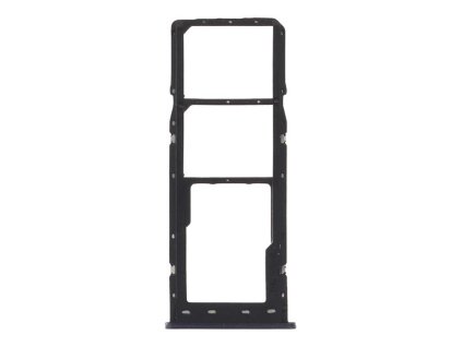 Držiak SIM karty Samsung A105F Galaxy A10 cierna farba