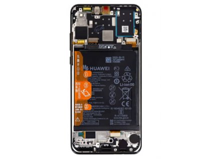 LCD Displej Huawei P30 Lite + Dotykové sklo + rám  New Edition - originál