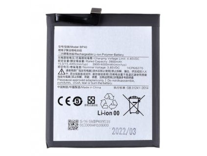 Bateria Xiaomi Mi 9T Pro - BP40