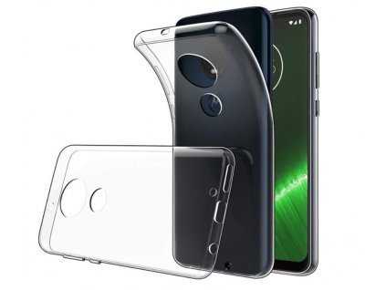 Priesvitné silikónové puzdro Motorola Moto G7 Plus