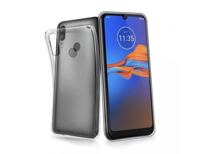 Priesvitné silikónové puzdro Motorola Moto E6 Plus