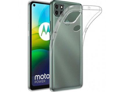 Priesvitné silikónové puzdro Motorola Moto G9 Power