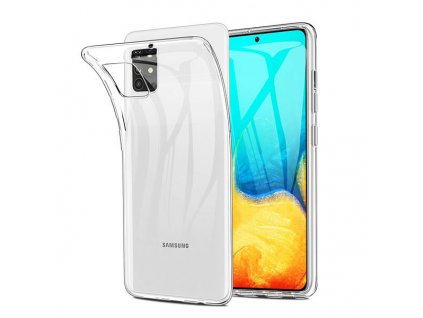 Priesvitné silikónové puzdro Samsung Galaxy M31s