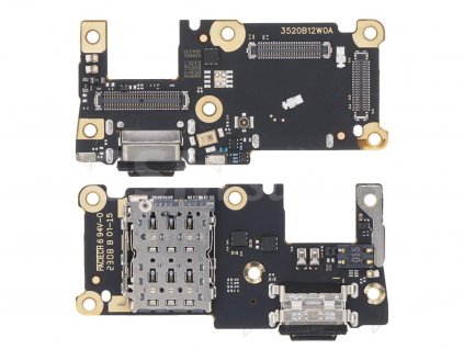 Doska nabíjania Xiaomi 11T, 11T Pro nabíjací konektor, mikrofón