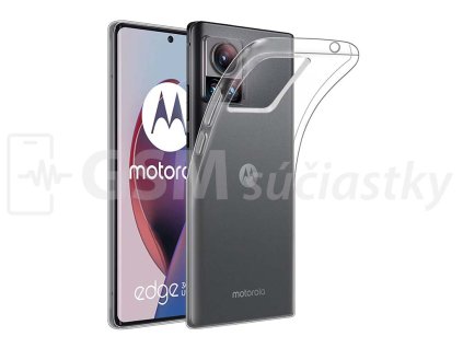 Puzdro priesvitné silikónové Motorola Edge 30 Ultra