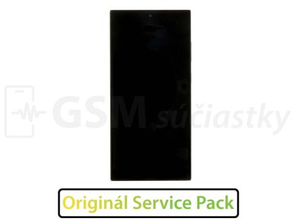 Samsung S918B Galaxy S23 Ultra LCD displej + Dotykové sklo a Rám Originál