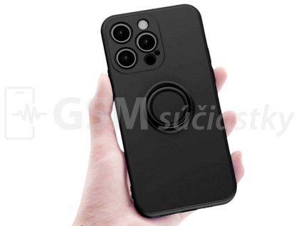 Puzdro s krúžkom na prst iPhone 13 Pro Max a