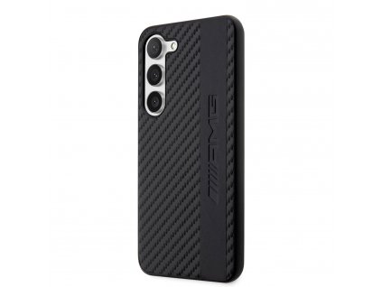 AMG Carbon Stripe Zadný Kryt pre Samsung Galaxy S23+ Black