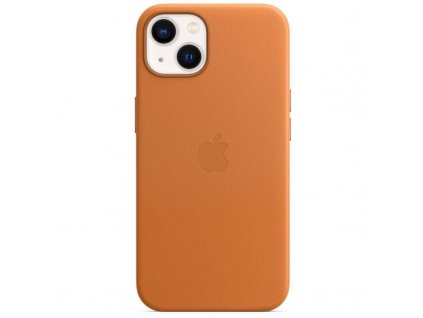 MM0D3ZM/A Apple Kožený Kryt vč. MagSafe pre iPhone 13 mini Golden Brown