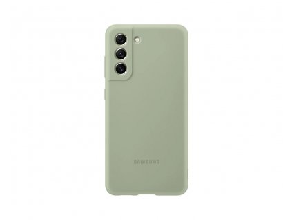 EF-PG990TME Samsung Silikonový Kryt pre Galaxy S21 FE Olive Green