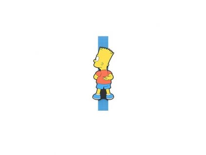 GP-XVF936HO Popruh pre Samsung Kryt s Popruhem na Galaxy Z Fold 4 Bart Simpson