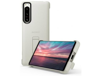 Sony Stand Cover pre Xperia 5 IV Beige