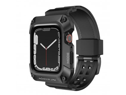 Nillkin DynaGuard Remienok + Kryt pro Apple Watch Series 44mm 4/5/6 Black