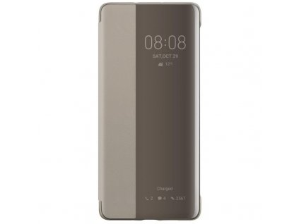 Huawei Original S-View Pouzdro Khaki pre Huawei P30 Pro