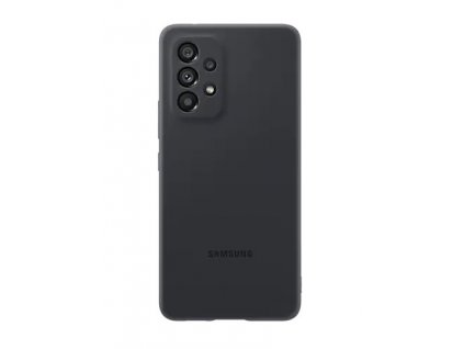 EF-PA536TBE Silikonový Kryt pre Samsung Galaxy A53 5G Black