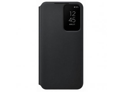 EF-ZS901CBE Samsung Clear View Cover pre Galaxy S22 Black