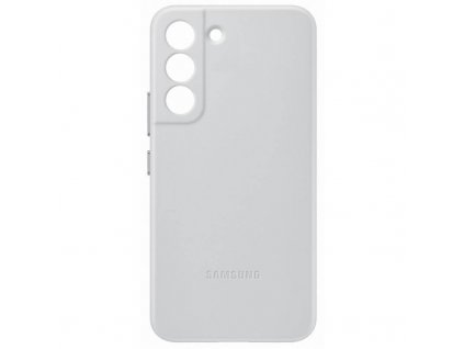 EF-VS901LJE Samsung Kožený Kryt pre Galaxy S22 Light Gray