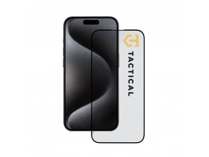 Tactical Glass Shield 5D sklo pre Apple iPhone 15 Pro Black