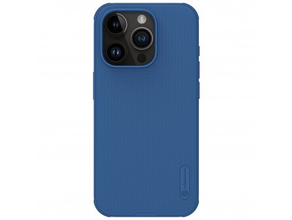 Nillkin Super Frosted PRO Zadný Kryt pre Apple iPhone 15 Pro Blue (Without Logo Cutout)